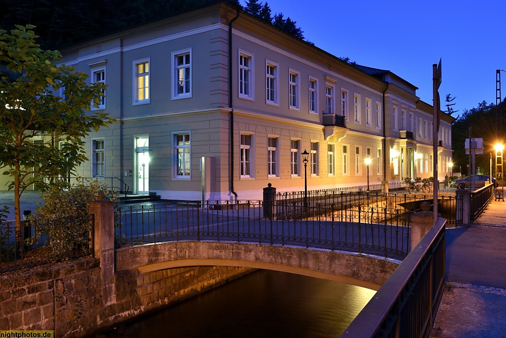 Bad Schandau Kirnitzschtalklinik Kurhaus erbaut 1882