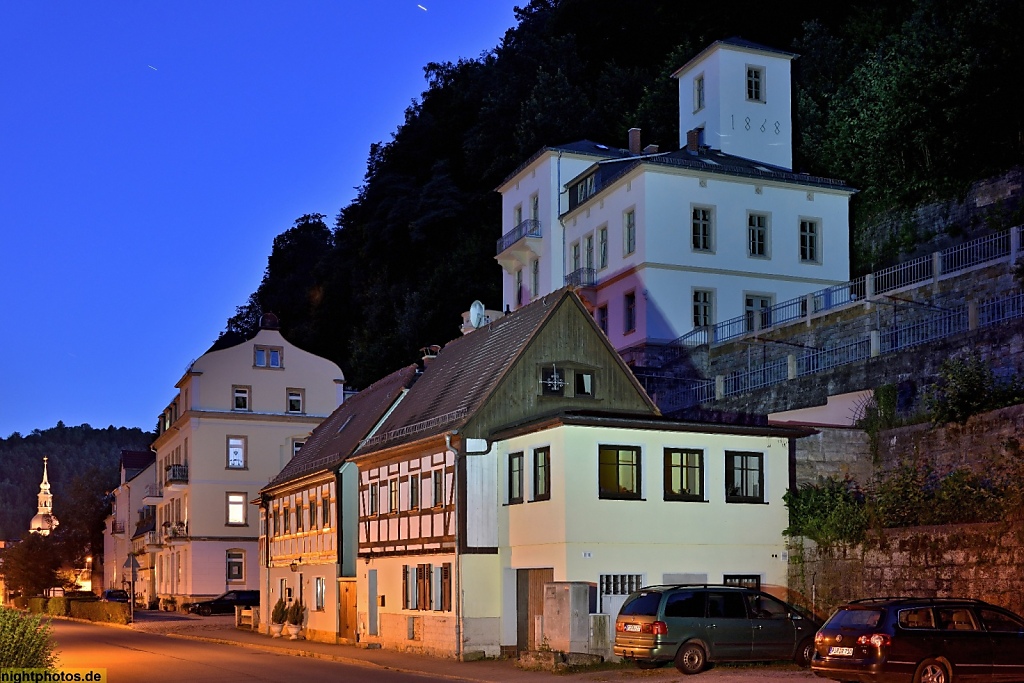 Bad Schandau Villa Caggiatti erbaut 1868