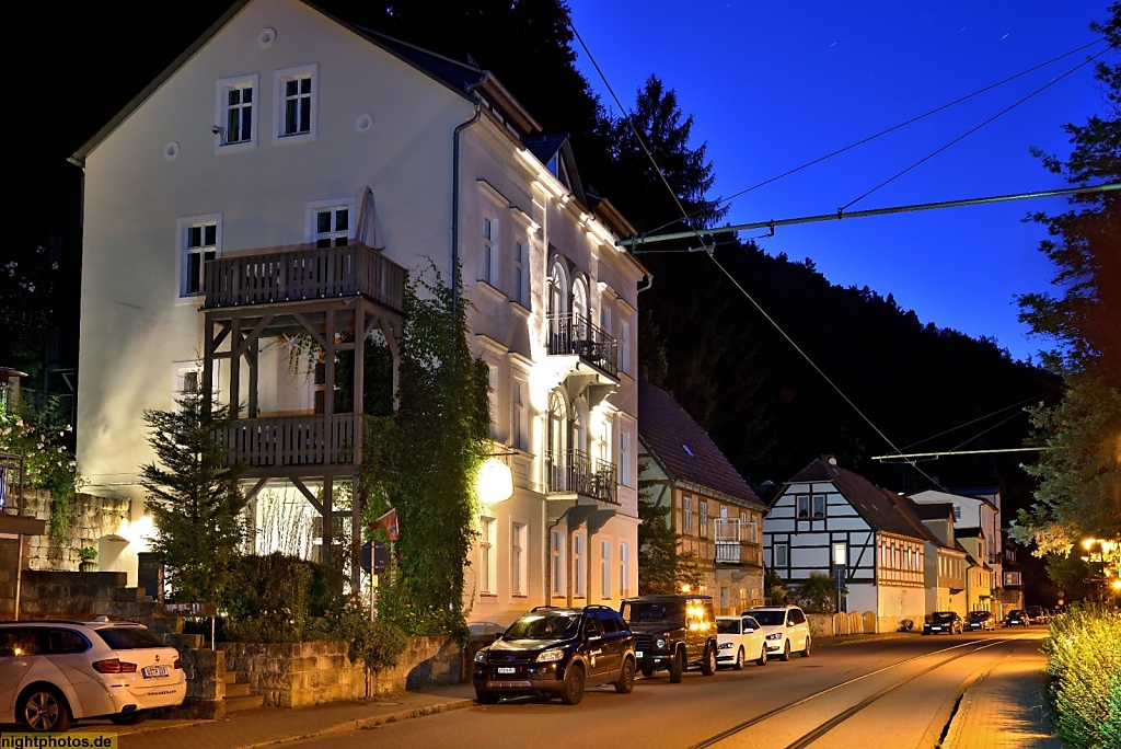 Bad Schandau Kirnitzschtalstrasse Appartmenthaus Saxonia