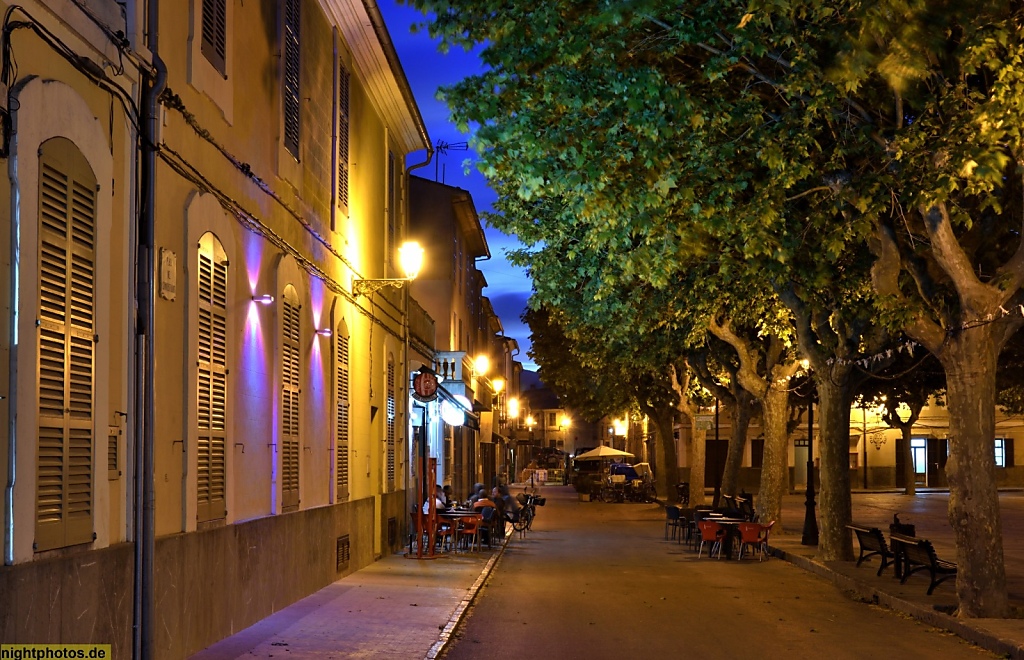 Mallorca Artà Carrer Montserrat Blanes