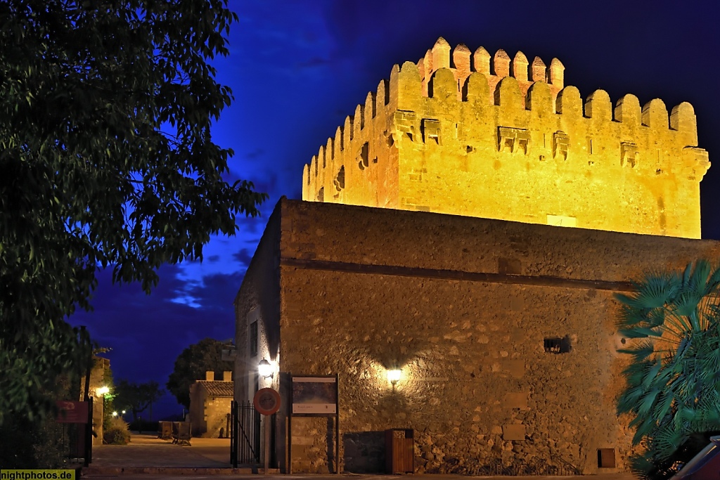 Mallorca Torre de Canyamel erbaut im 13 Jhdt