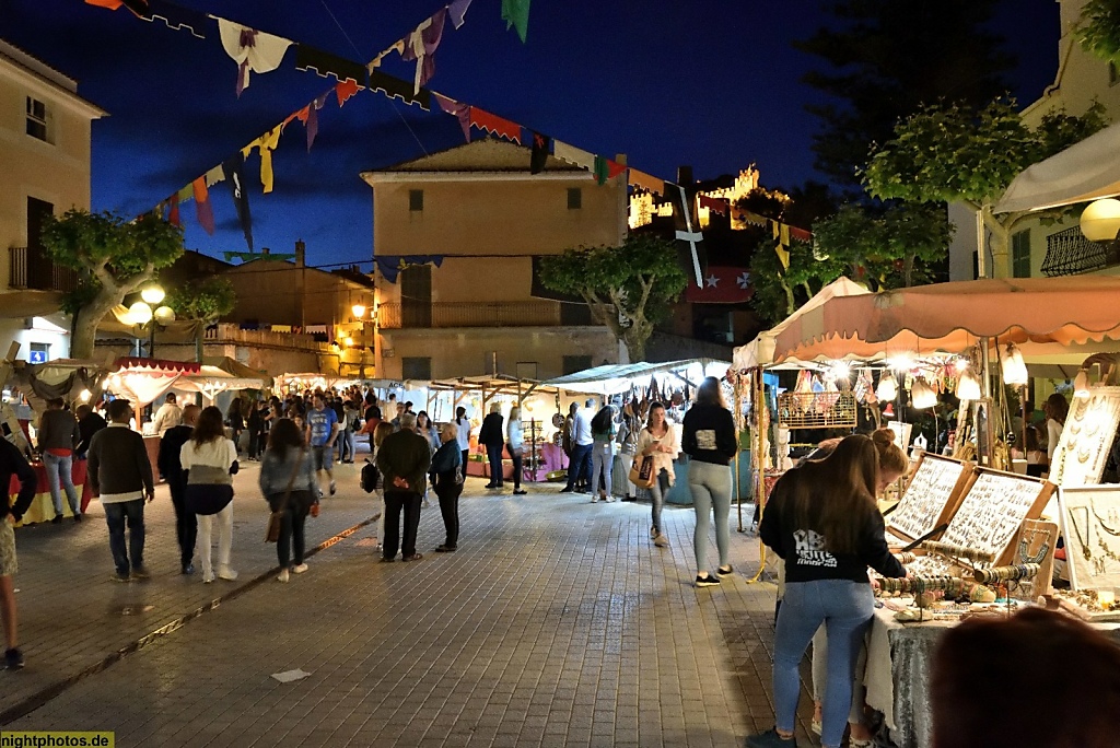 Mallorca Capdepera Mittelaltermarkt Mercat Medieval