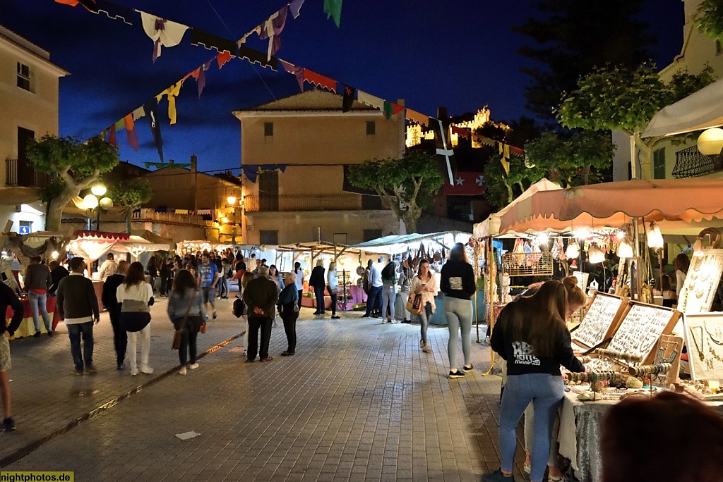 Mallorca Capdepera Mittelaltermarkt Mercat Medieval