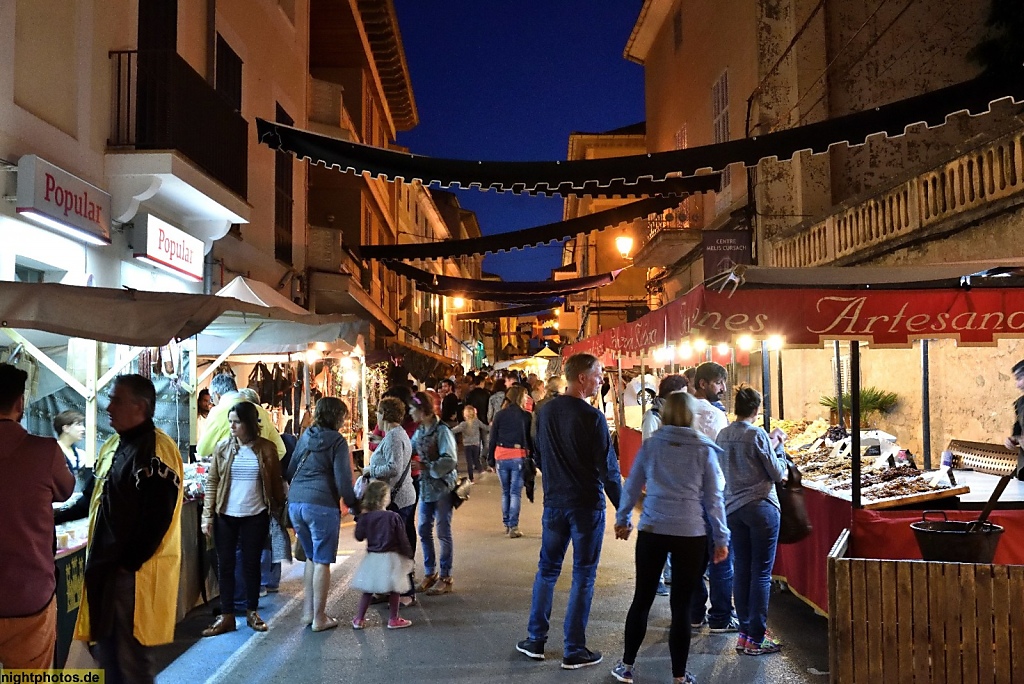 Mallorca Capdepera Mittelaltermarkt Mercat Medieval