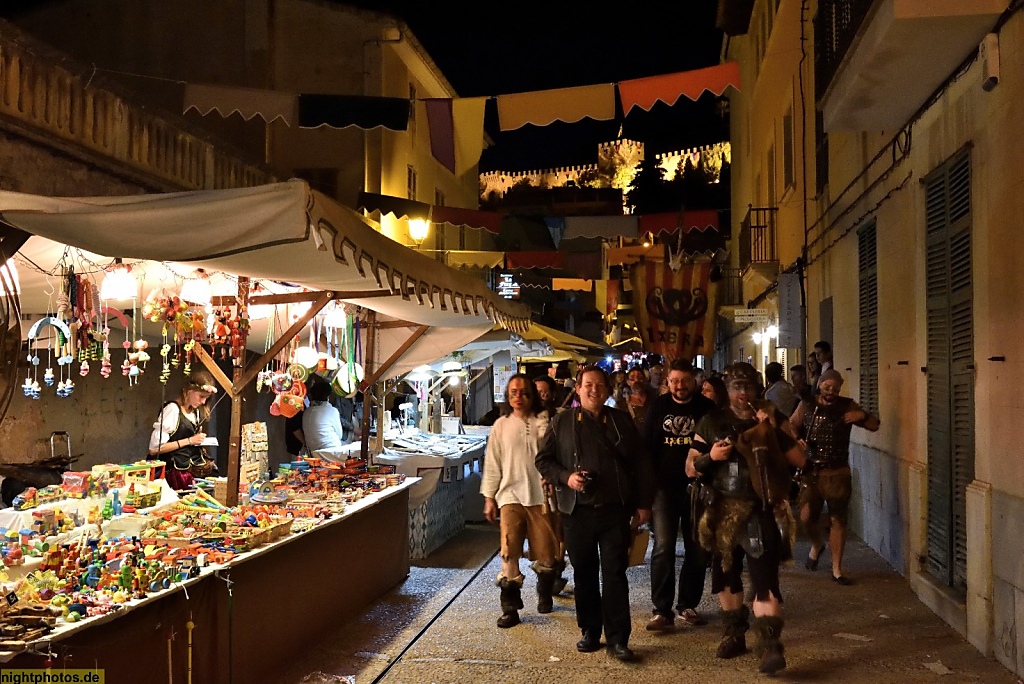 Mallorca Capdepera Mittelaltermarkt Mercat Medieval