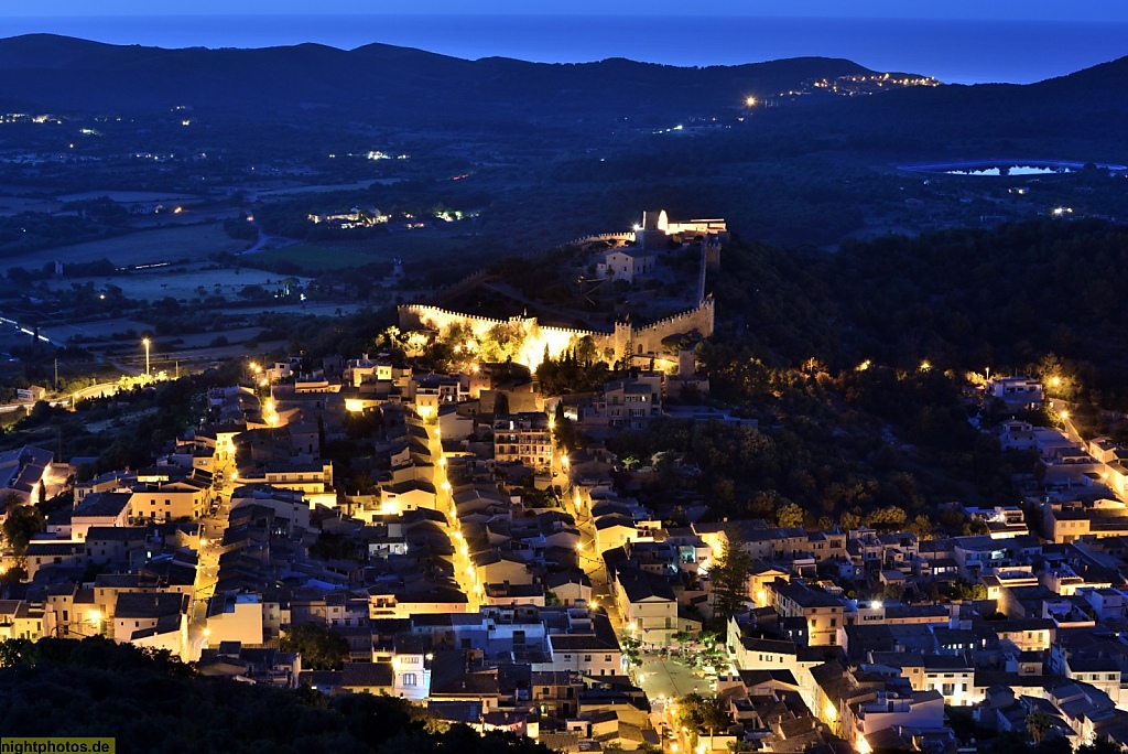 Mallorca Capdepera Blick vom Puig de Son Jordi