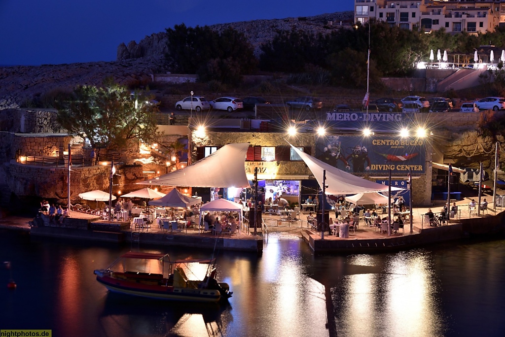 Mallorca Cala Ratjada Cala Lliteres mit Tauchbasis und Bar Sa Cova