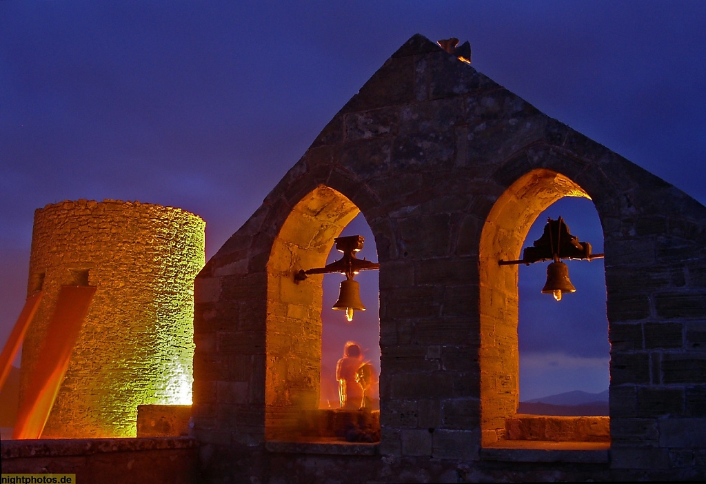 Mallorca Capdepera Castell de Capdepera erbaut im 14 Jhdt