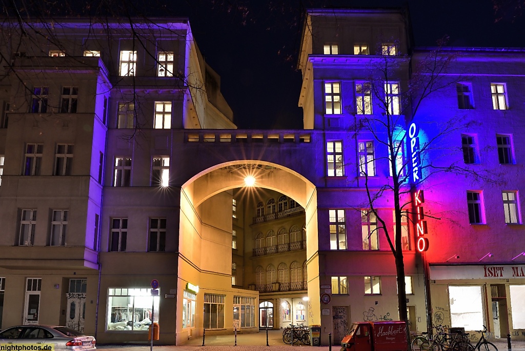 Berlin Neukölln Passage zur Neuköllner Oper und Kino erbaut 1909 v Reinhold Kiehl