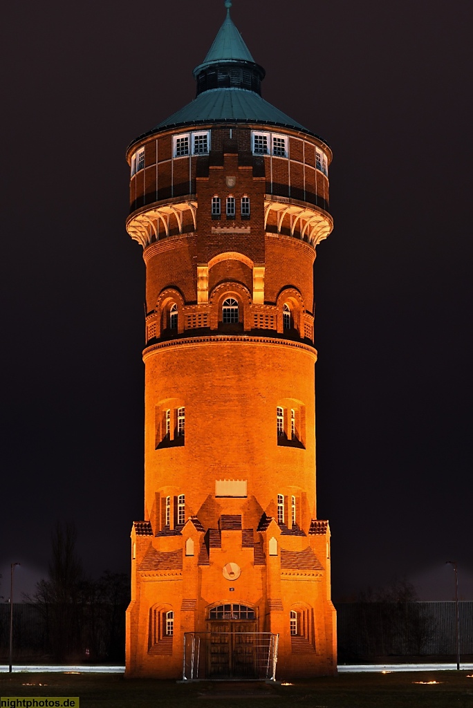 Berlin Tempelhof alter Wasserturm im ehemaligen Gaswerk Mariendorf