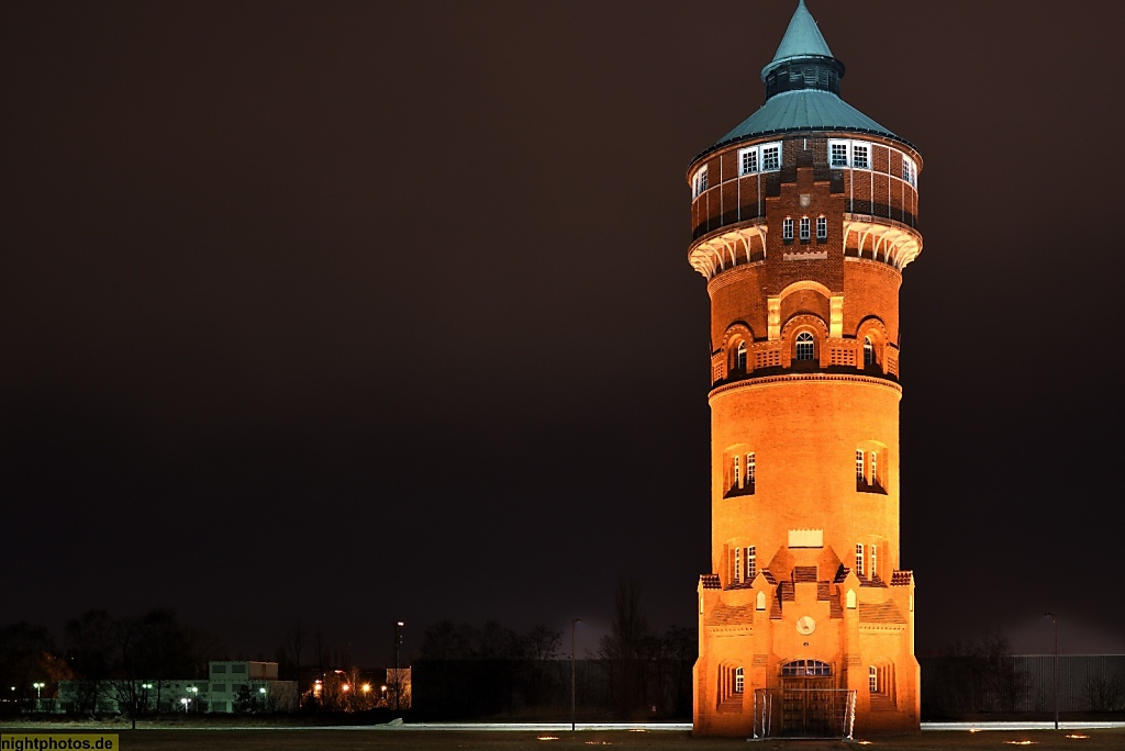 Berlin Tempelhof alter Wasserturm im ehemaligen Gaswerk Mariendorf