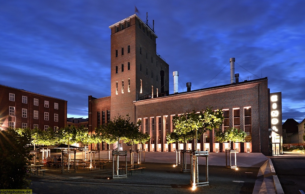 Berlin Neukölln Kindl Zentrum für zeitgenössische Kunst. Erbaut 1926-1930 von Hans Claus und Richard Schepke als Brauerei Kindl. Am Sudhaus 3