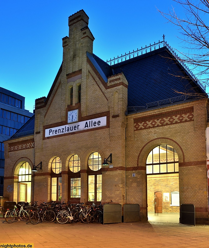 Berln Prenzlauer Berg S-Bahnhof Prenzlauer Allee