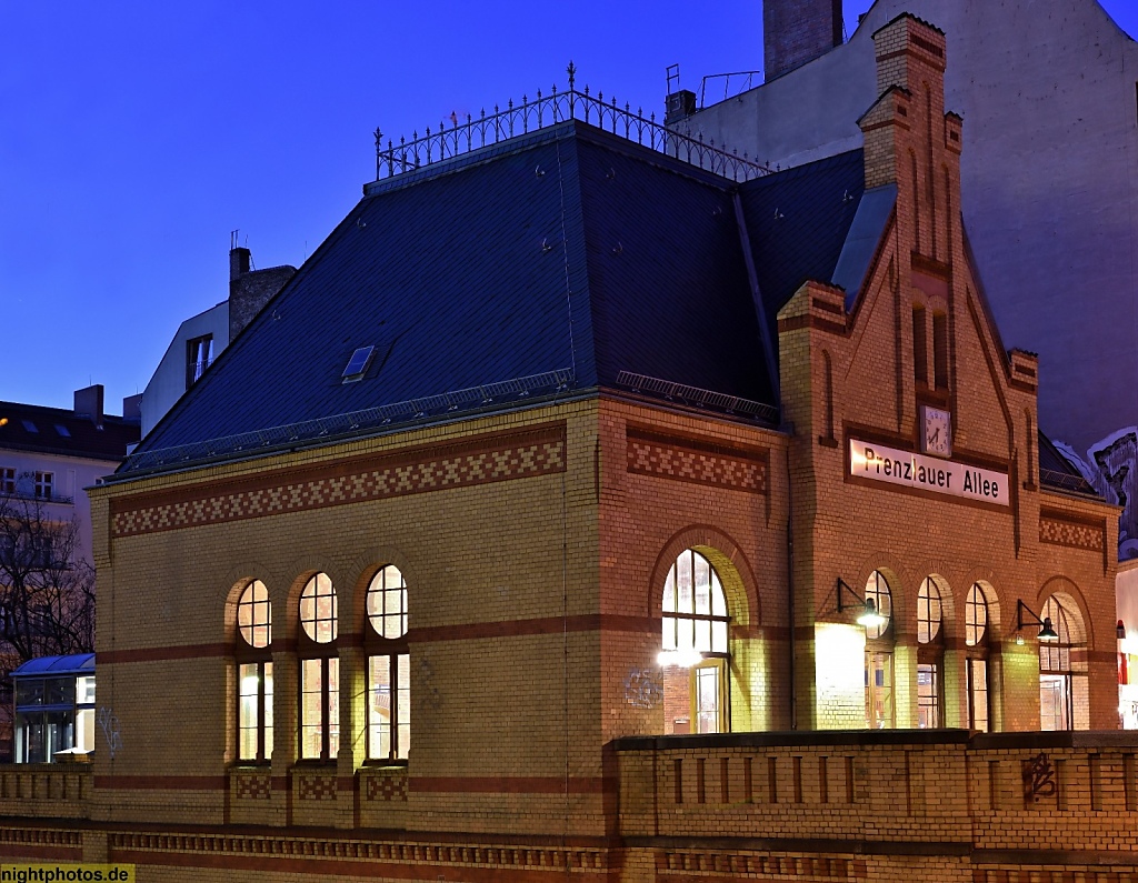 Berln Prenzlauer Berg S-Bahnhof Prenzlauer Allee