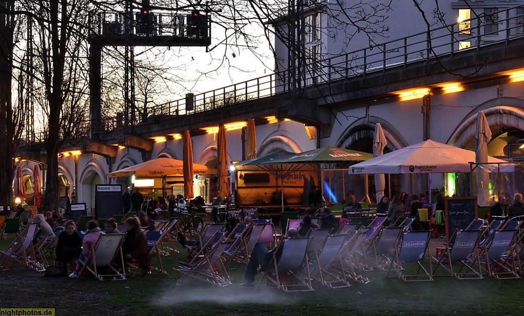 Berlin Mitte Gastronomie in den Stadtbahnbögen