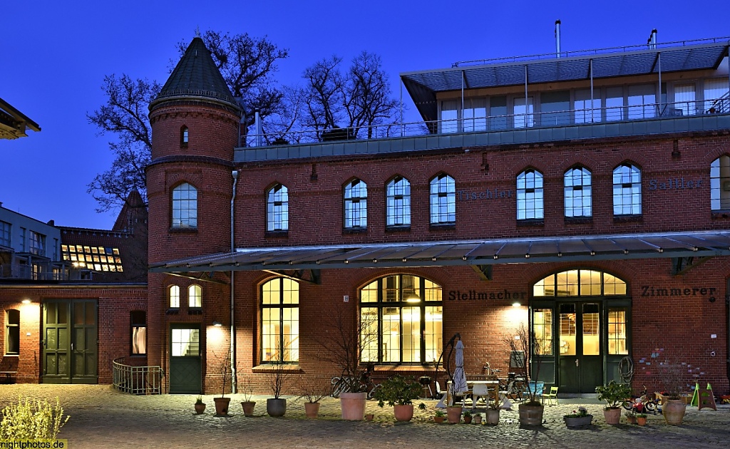 Berlin Kreuzberg Viktoria-Quartier Schmiedeplatz auf dem ehemaligen Brauereigelände erbaut 1862-1873