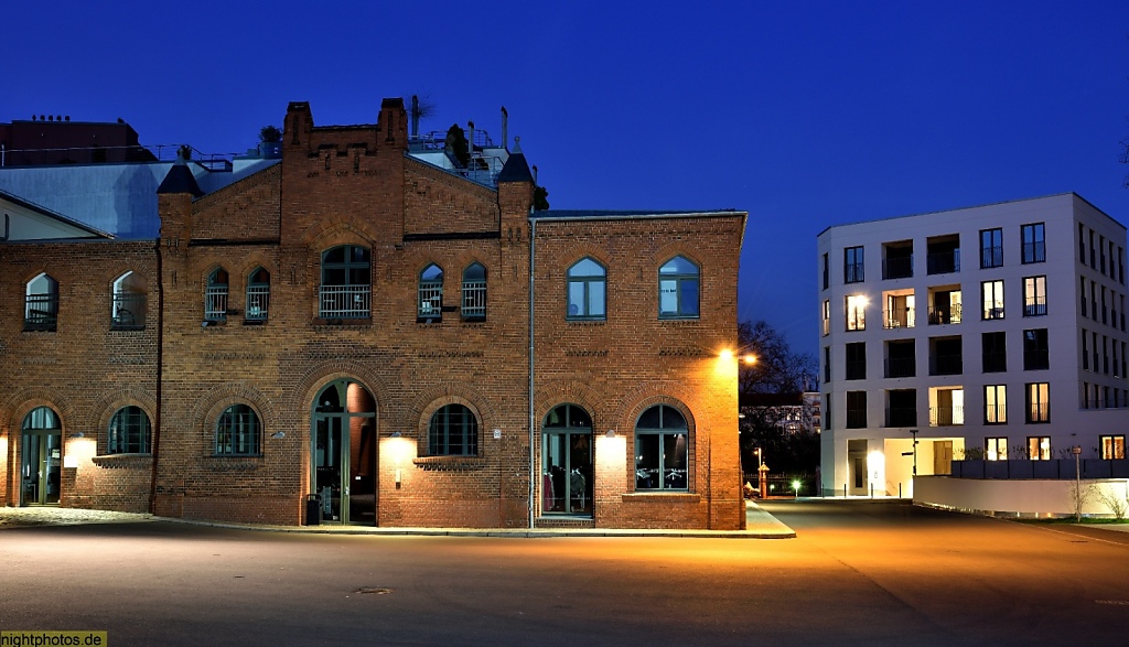 Berlin Kreuzberg Viktoria-Quartier Eberhard-Roters-Platz auf dem ehemaligen Brauereigelände erbaut 1862-1873