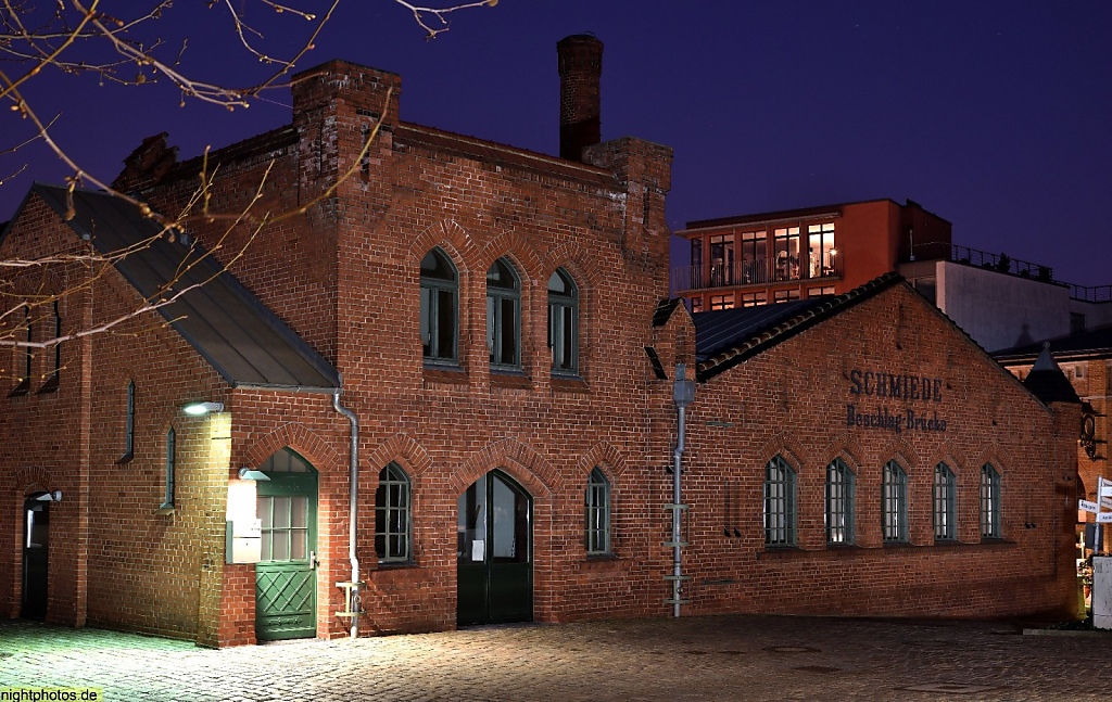 Berlin Kreuzberg Viktoria-Quartier Schmiedeplatz auf dem ehemaligen Brauereigelände erbaut 1862-1873