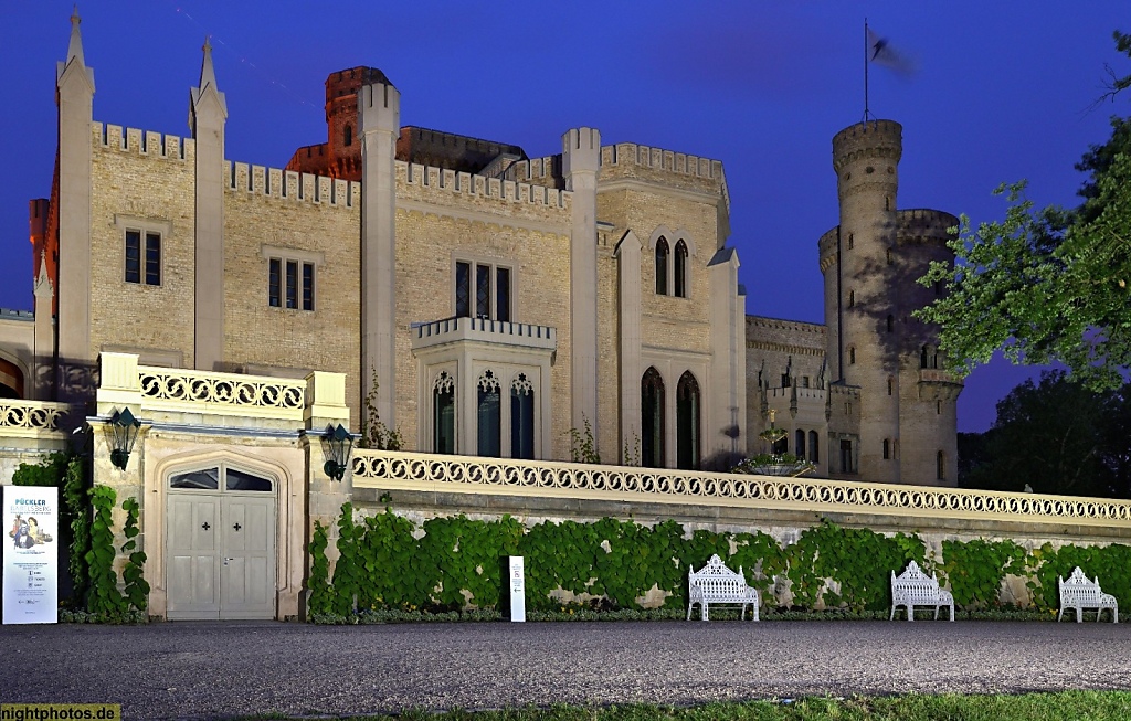 Babelsberg Schloss erbaut 1849 Nordseite Nordseite