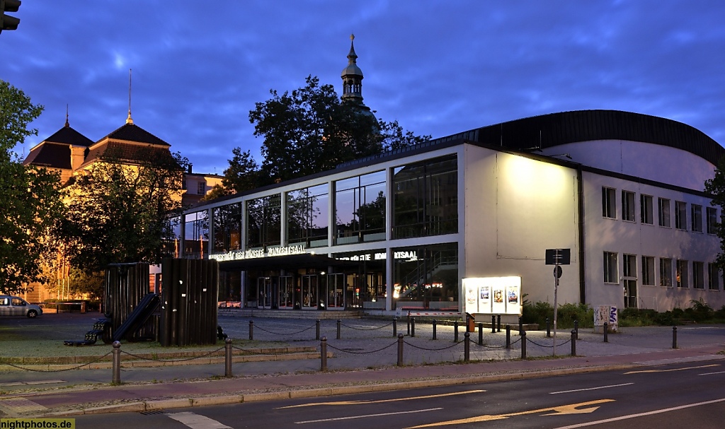 Berlin Charlottenburg Konzertsaal der Universitaet der Kuenste UdK erbaut 1952-1954 von Paul Gotthilf Reinhold Baumgarten