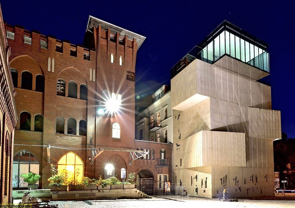 Berlin Prenzlauer Berg Musuem für Architekturzeichnung im ehemalige Brauereigebäude und Neubau