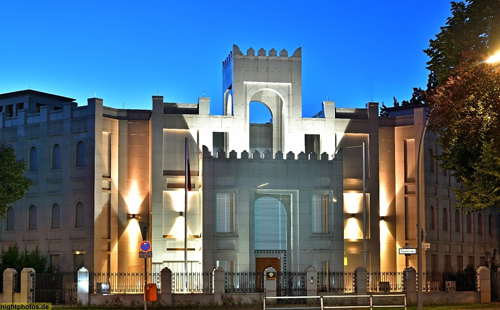 Berlin Wilmersdorf Botschaft des Staates Katar