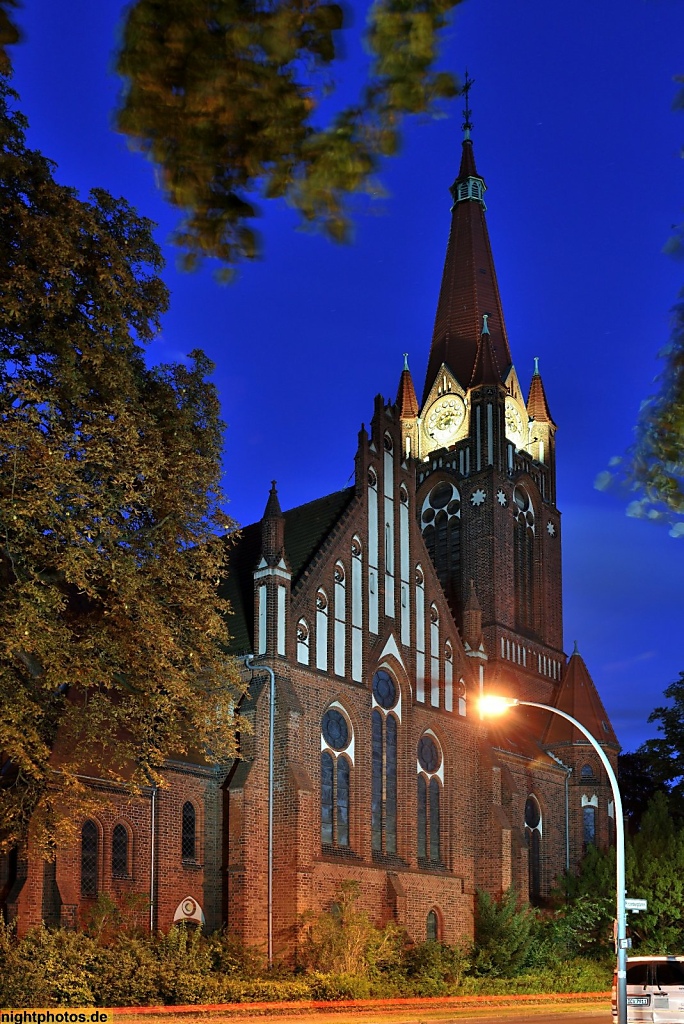 Berlin Lichterfelde Pauluskirche erbaut 1898-1900