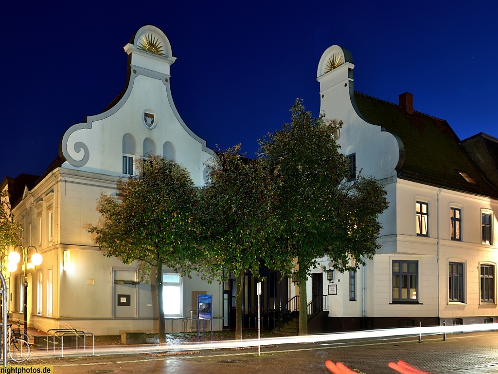 Eckernförde Otte'sches Quartier mit Giebeln aus den Jahren 1909-1910