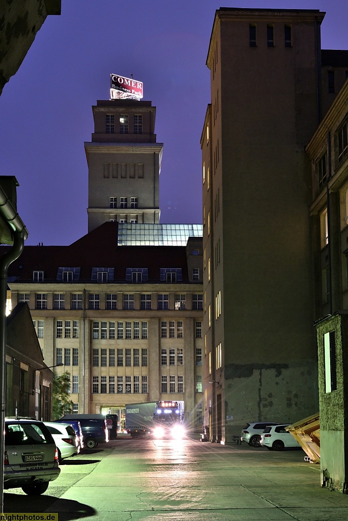 Berlin Oberschöneweide Peter-Behrens-Bau erbaut 1915-1917 Innenhof