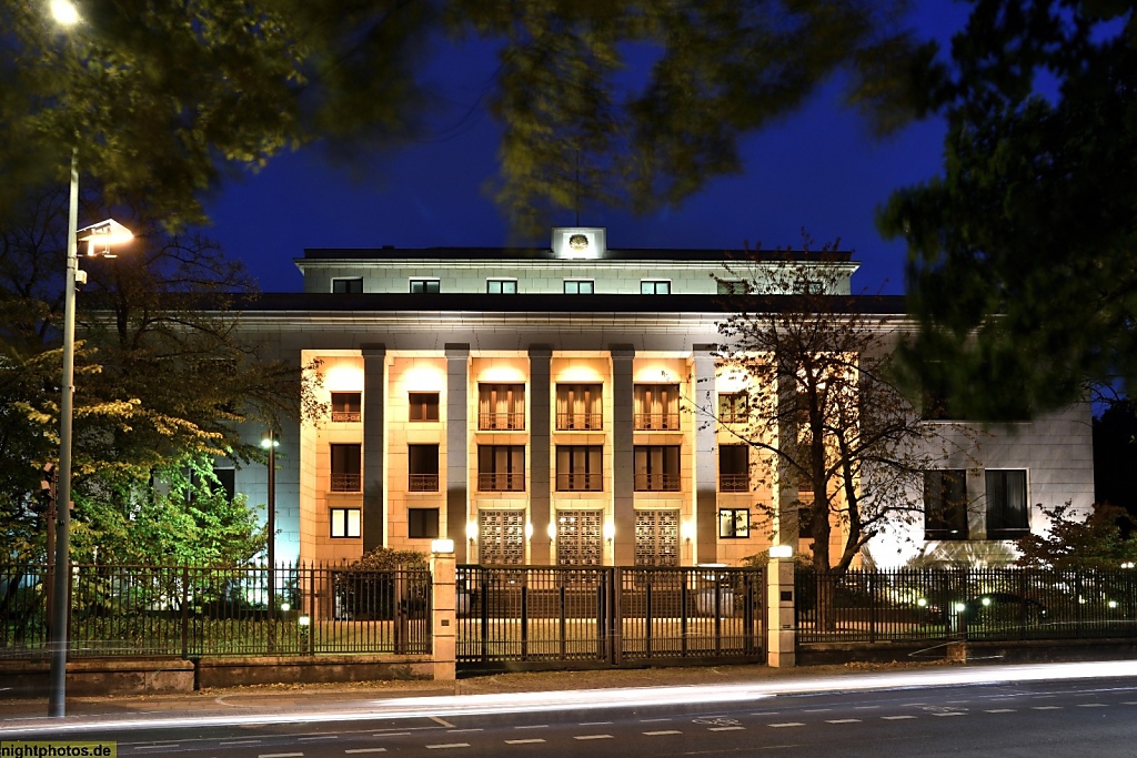 Berlin Tiergarten Italienische Botschaft