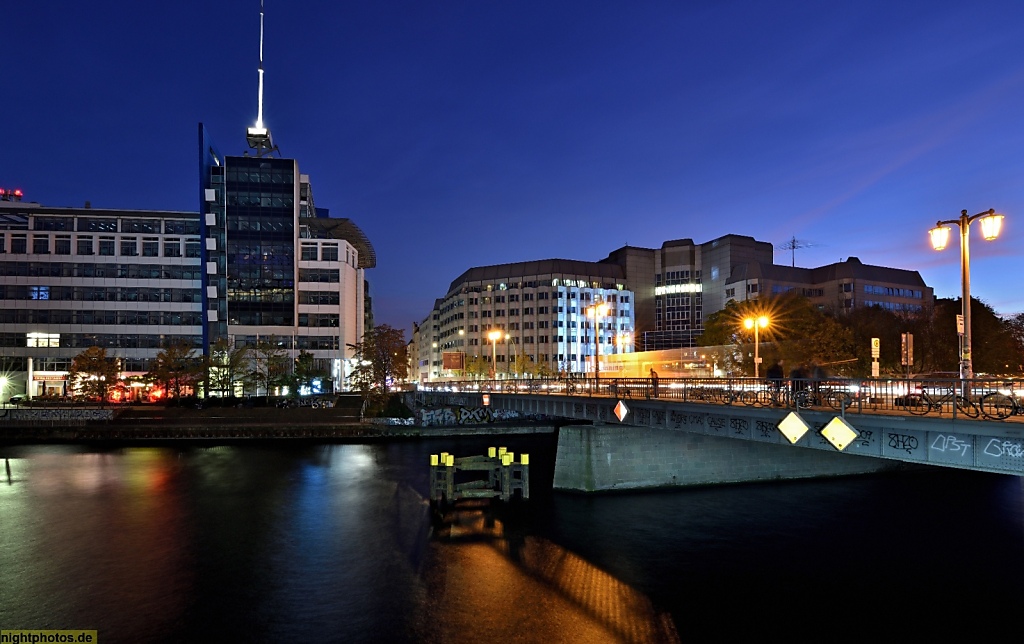 Berlin Mitte Jannowitzcenter und chinesische Botschaft an der Jannowitzbrücke