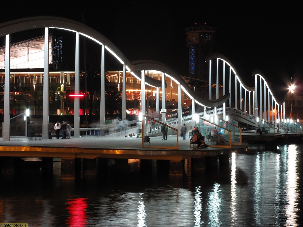 Barcelona Shopping Mall Maremagnum am Hafen