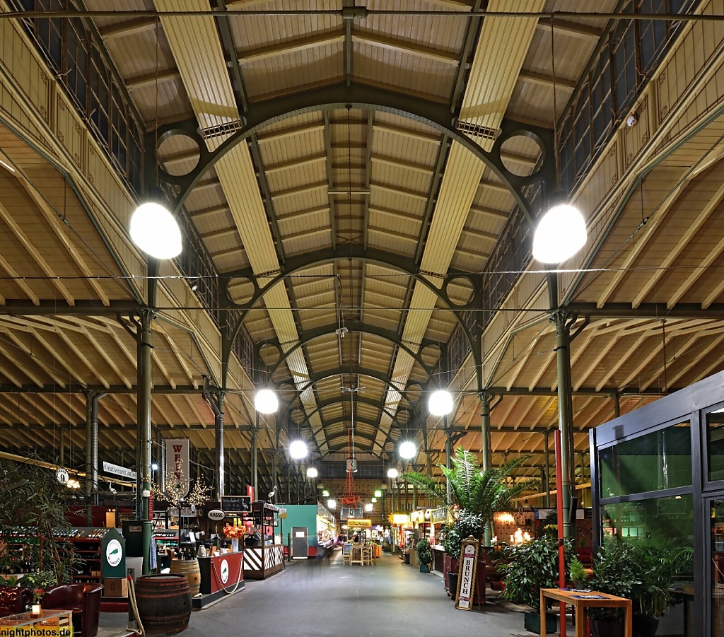 Berlin Mitte Moabit Arminius-Markthalle erbaut 1890-1891 von Hermann Blankenstein und August Lindemann als Markthalle X