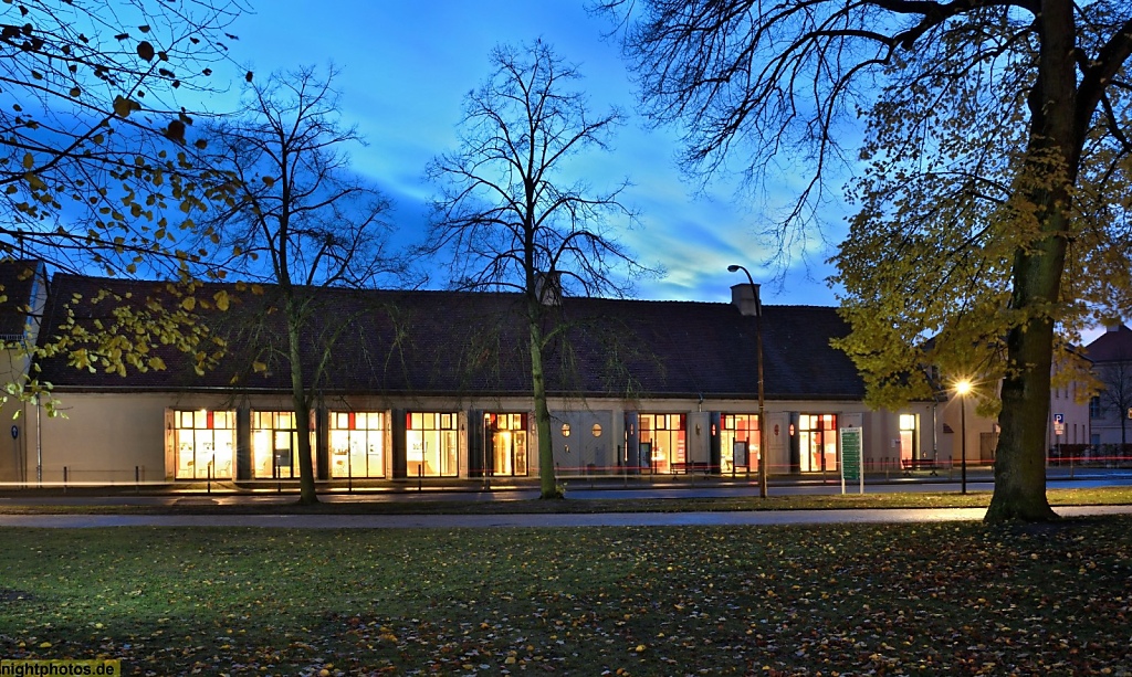 Rheinsberg Schloss Marstall. Erstbau als Wasserschloss 1566 Erweiterung 1736-1740 Fertigstellung 1786