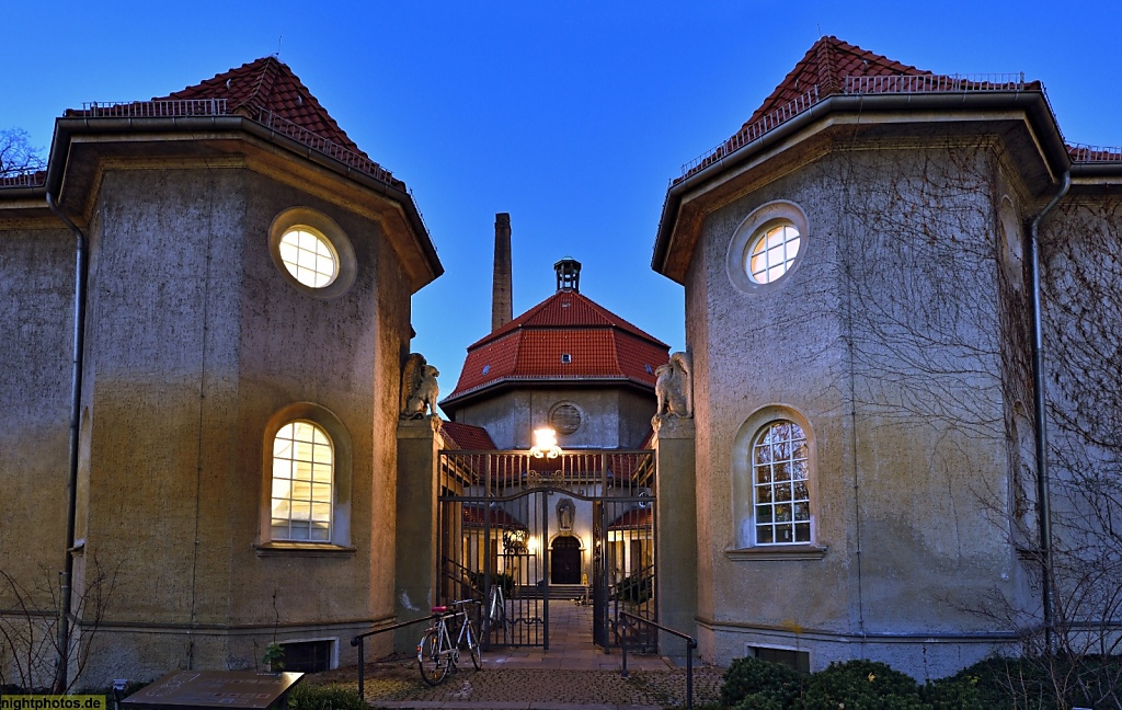 Berlin Wedding Silent Green Kulturquartier ehemaliges Krematorium erbaut 1909-1910 v William Müller