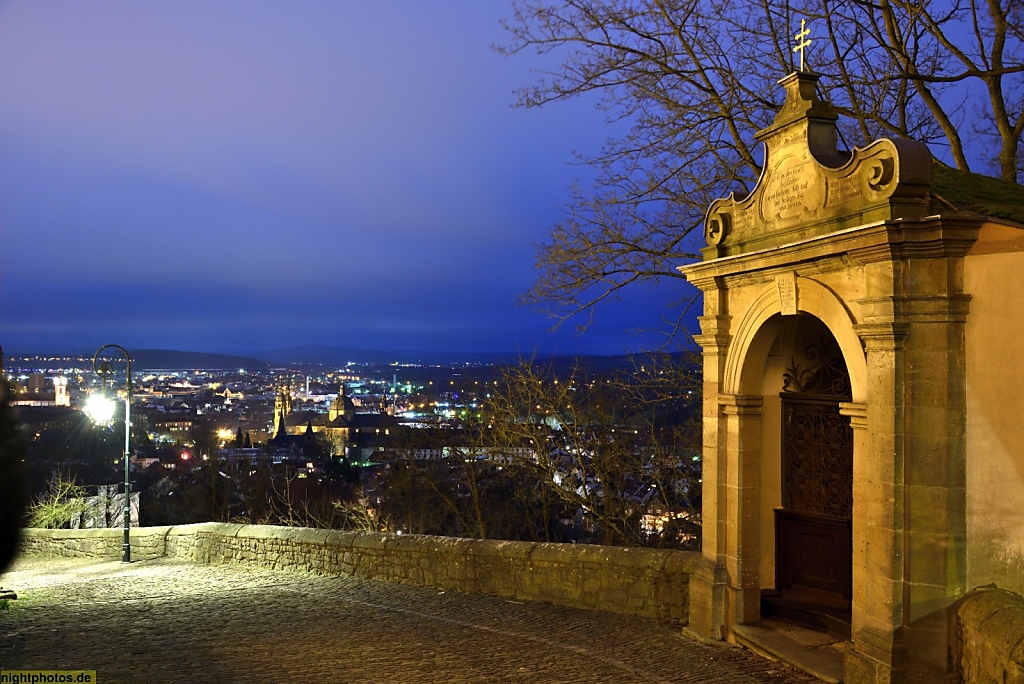 Fulda Kloster Frauenberg Kirche unserer lieben Frau. Neubau errichtet 1763.