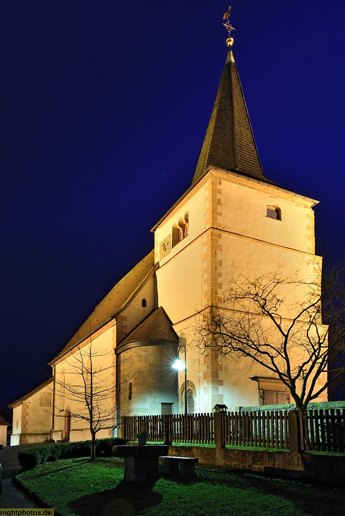 Fulda Florenberg Wehrkirche Heilige Flora und Heiliger Kilian Erstbau 900 Letzter Wiederaufbau 1511-1515