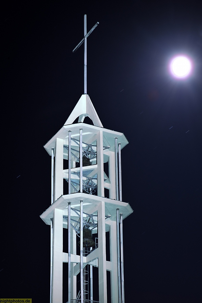 Berlin Mitte Hansaviertel Kaiser-Friedrich-Gedächtniskirche erbaut 1955-1957