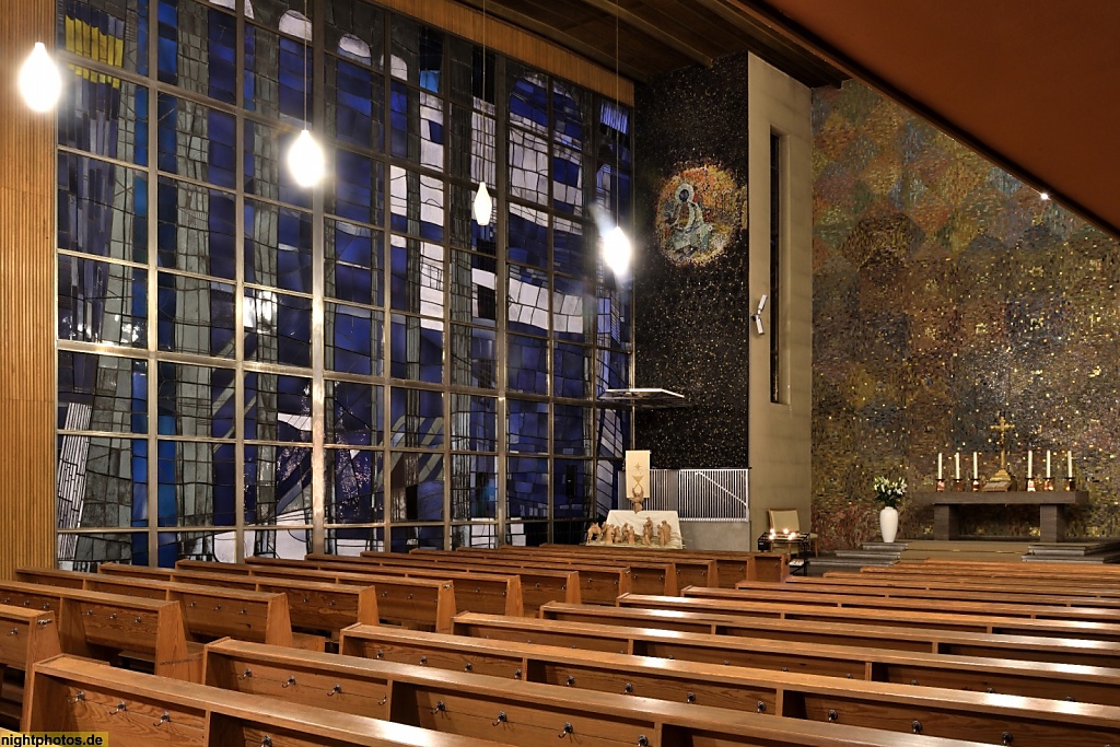 Berlin Mitte Hansaviertel Kaiser-Friedrich-Gedächtniskirche erbaut 1955-1957