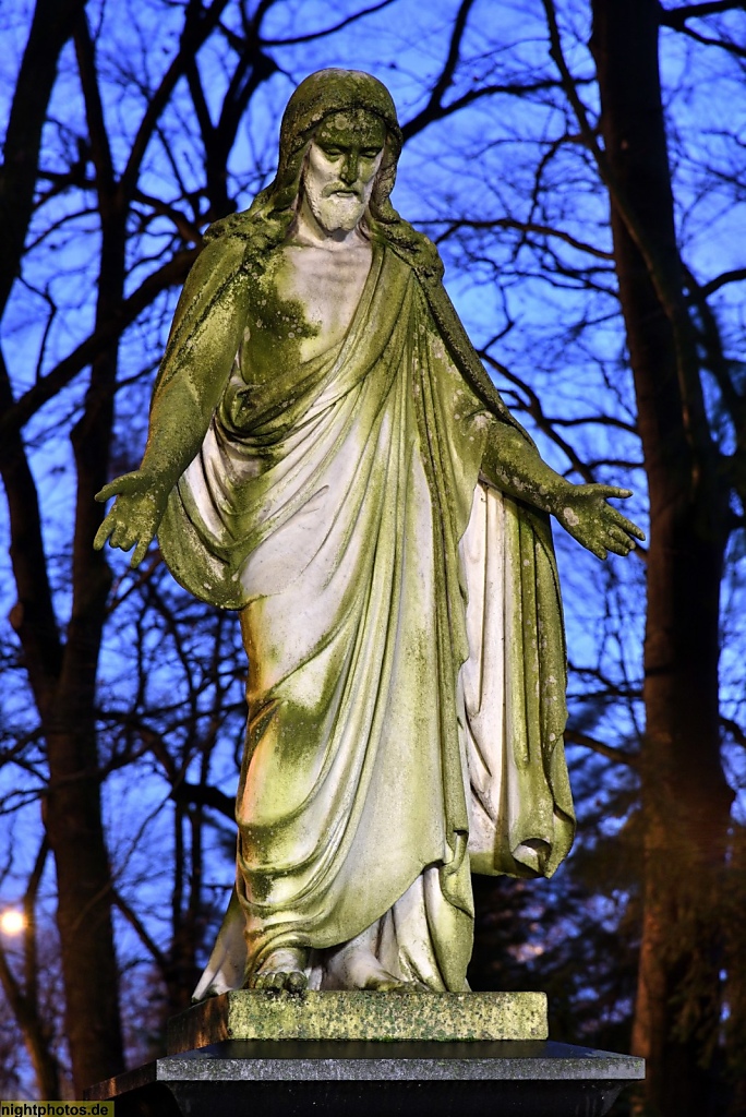 Berlin Reinickendorf Tegel Säulenheiliger auf dem russischen Friedhof erbaut 1893-1894