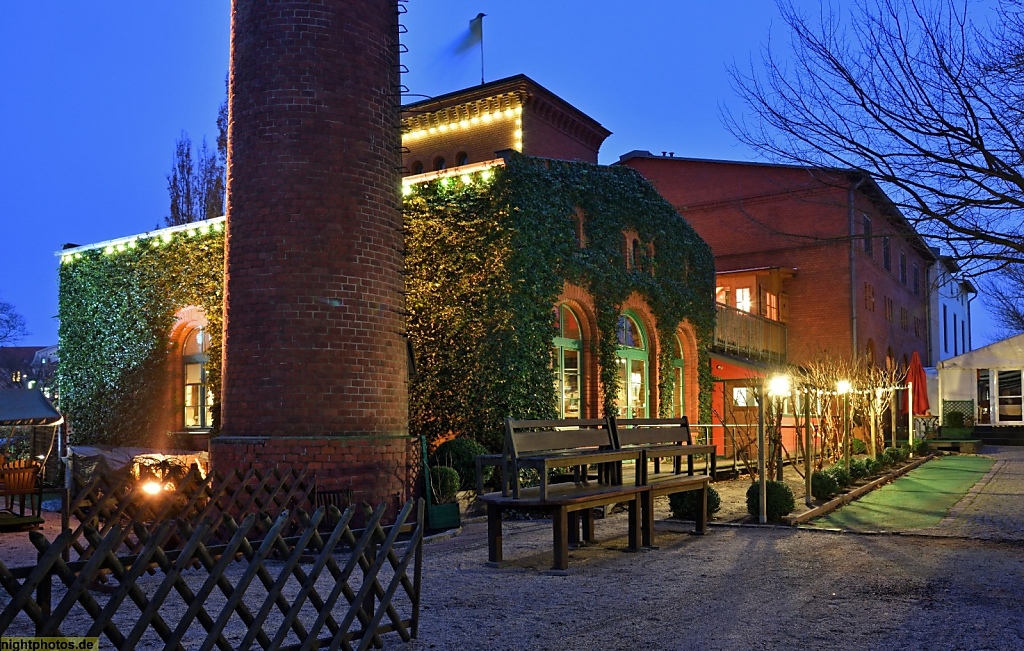 Berlin Spandau ehemalige Garnison-Waschanstalt Heeresproviantamt Garnison-Bäckerei erbaut 1880 heute Restaurant Brauhaus Spandau