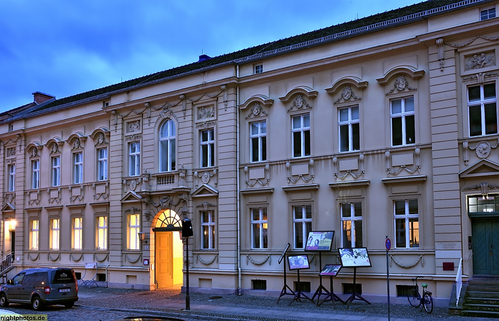 Potsdam Bürgerliches Wohnhaus erbaut 1777 von Georg Christian Unger in der Wilhelm-Staab-Strasse