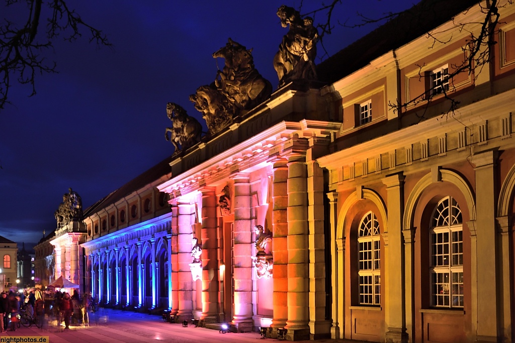 Potsdam Filmmuseum seit 1981. Erbaut 1685 als Marstall des Potsdamer Stadtschlosses von Georg Wenzeslaus von Knobelsdorff und Johann Arnold Nering