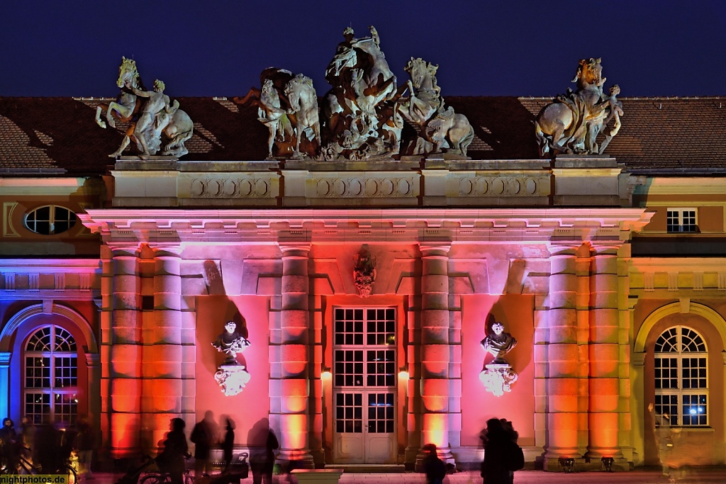 Potsdam Filmmuseum seit 1981. Erbaut 1685 als Marstall des Potsdamer Stadtschlosses von Georg Wenzeslaus von Knobelsdorff und Johann Arnold Nering