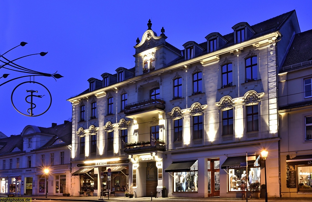 Potsdam Barockes Typenhaus in der Friedrich-Ebert-Strasse erbaut 1736 aufgestockt 1897 durch A Erxleben