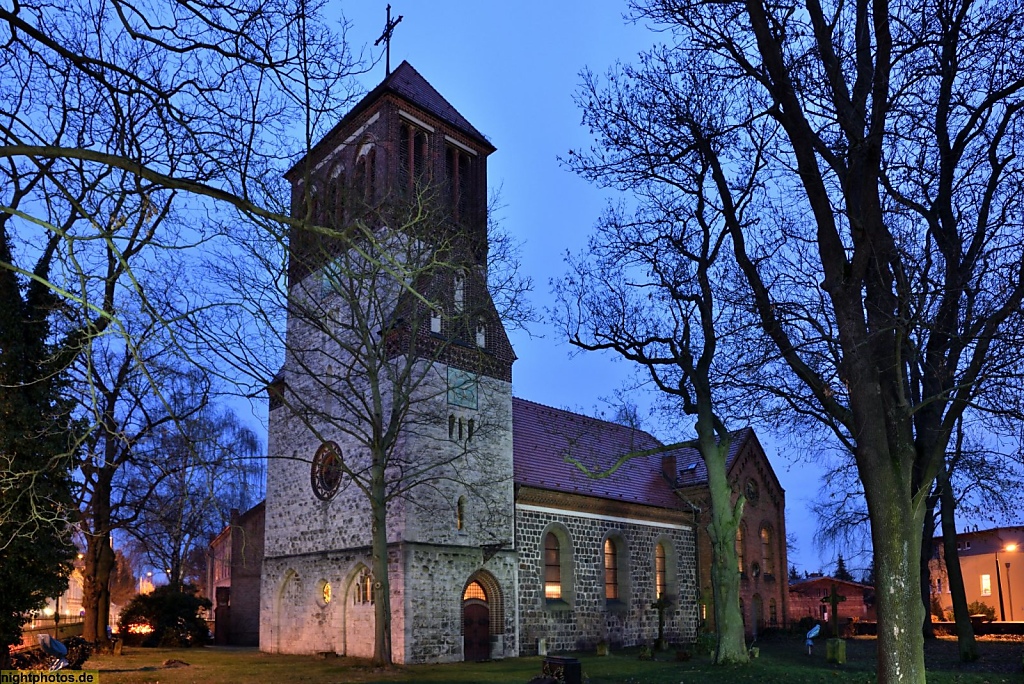 Berlin Pankow Rosenthal Dorfkirche erbaut um 1250