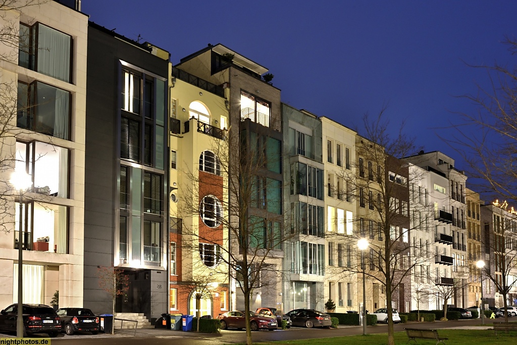 Berlin Mitte Townhouses zwischen Kurstrasse und Oberwallstrasse erbaut ab 2005