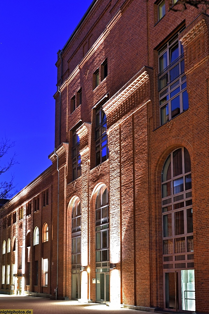 Berlin Spandau Brauereihof mit ehemaliger Patzenhofer Brauerei erbaut 1896-1928 nach Entwurf von Hermann Dernburg