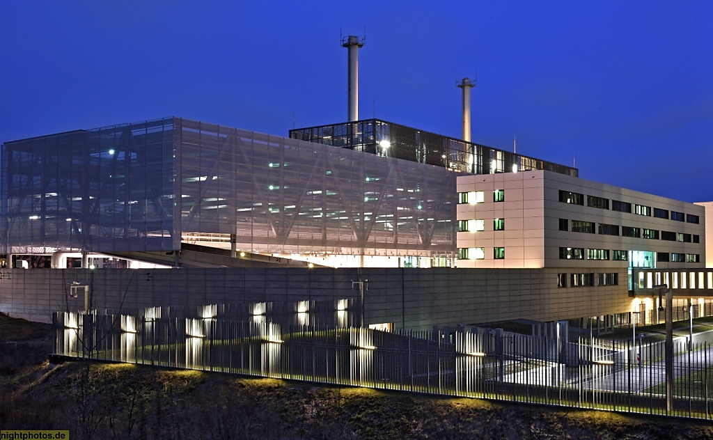 Berlin Mitte Bundesnachrichtendienst Zentrale erbaut 2006-2017 von Kleihues und Kleihues