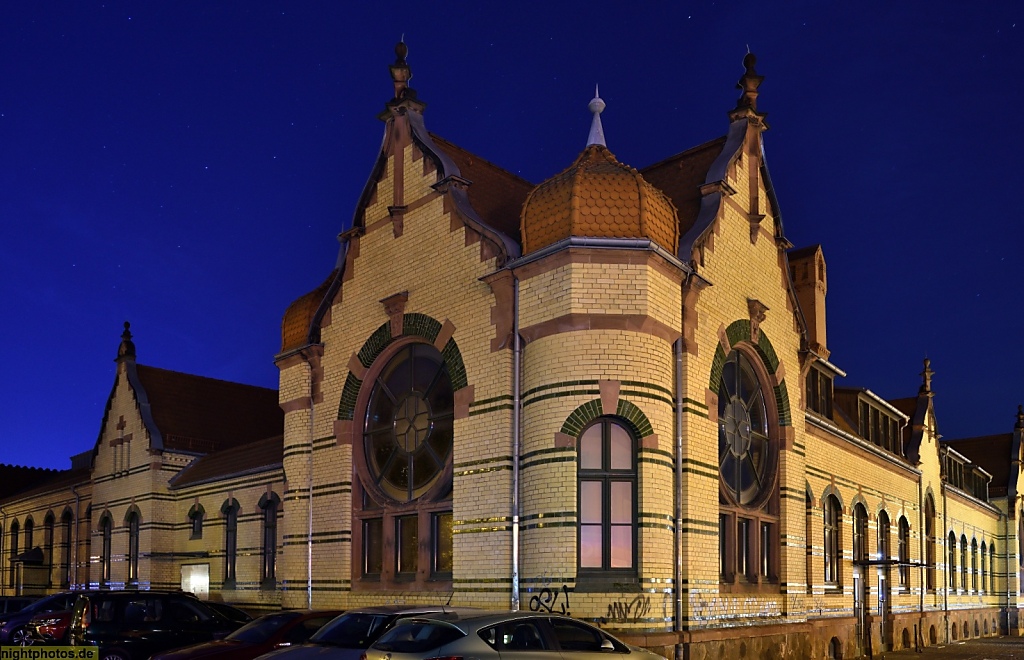 Zwickau Markthalle erbaut 1896-1898 als Kreiskrankenstift später Königliches Krankenstift